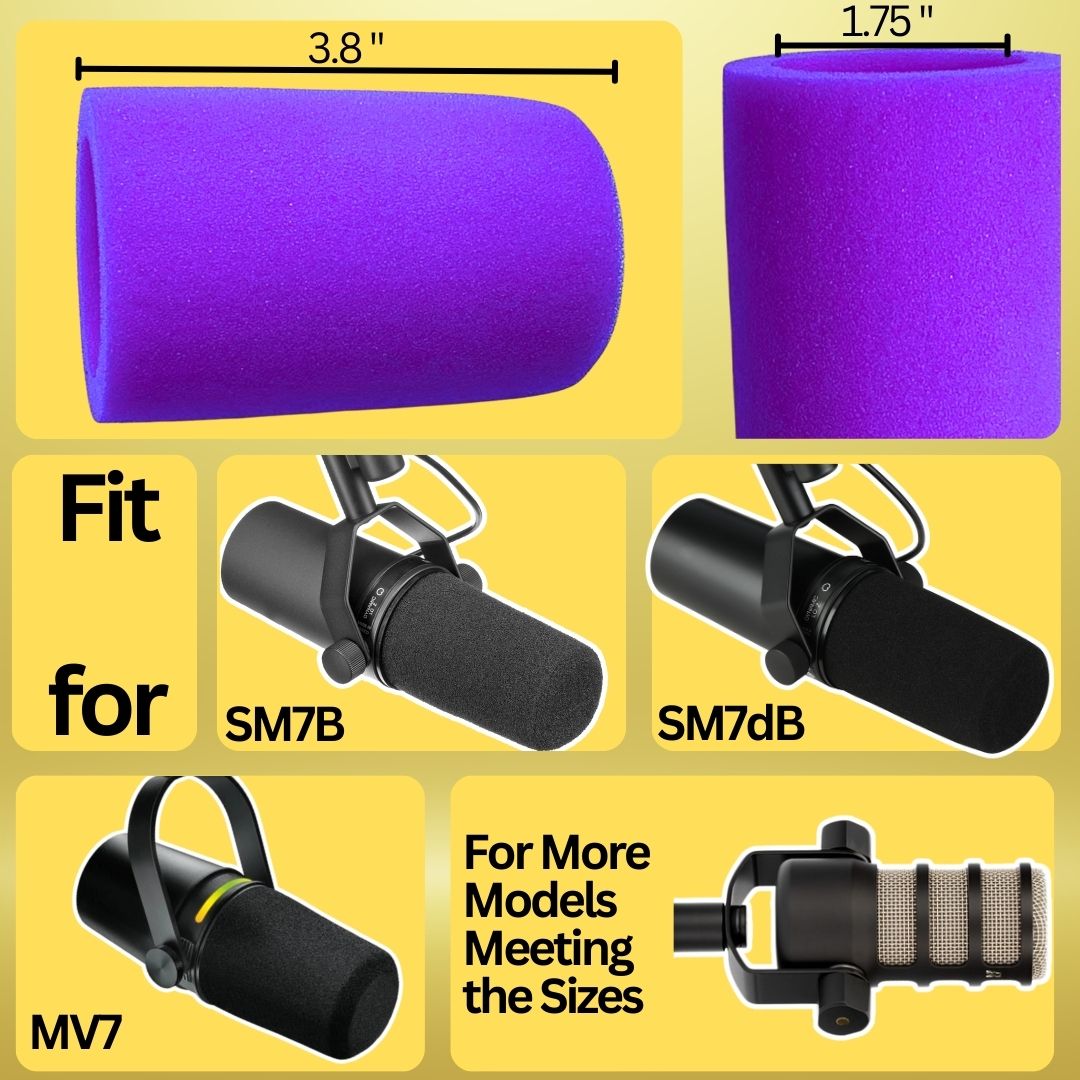 Windscreen for Shure SM7B Micr - Shure Mic Sm7B review and price