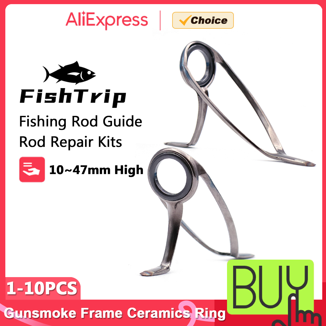 FishTrip Fishing Rod Guides Re - Mesh Coil Strip review and price