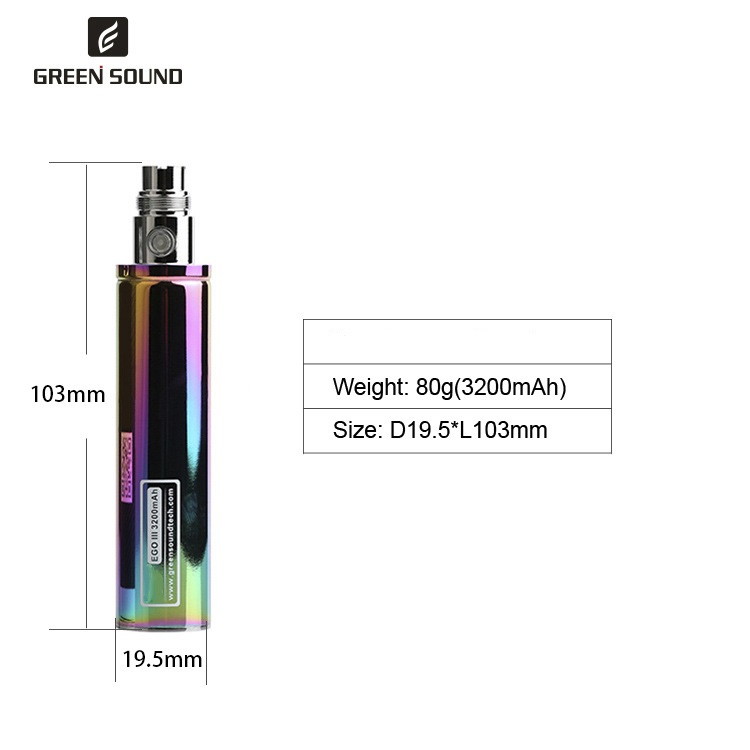 GS Ego 3 III 3200mAh Battery V - Vape Accessory review and price