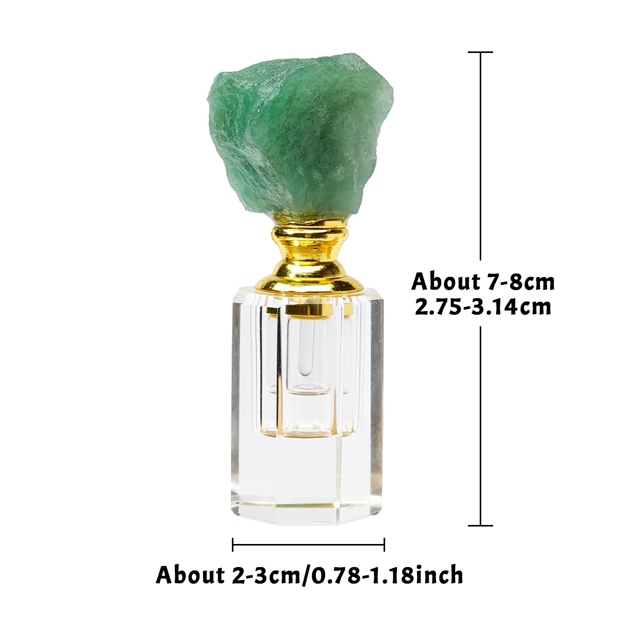 1PC Natural Amethyst Crystal C - Juice Bottle Dropper review and price