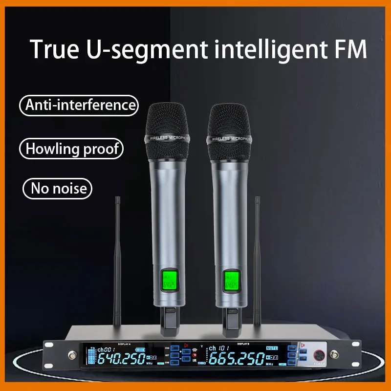 Wireless microphone system, 2- - Shure Mic Sm58 review and price