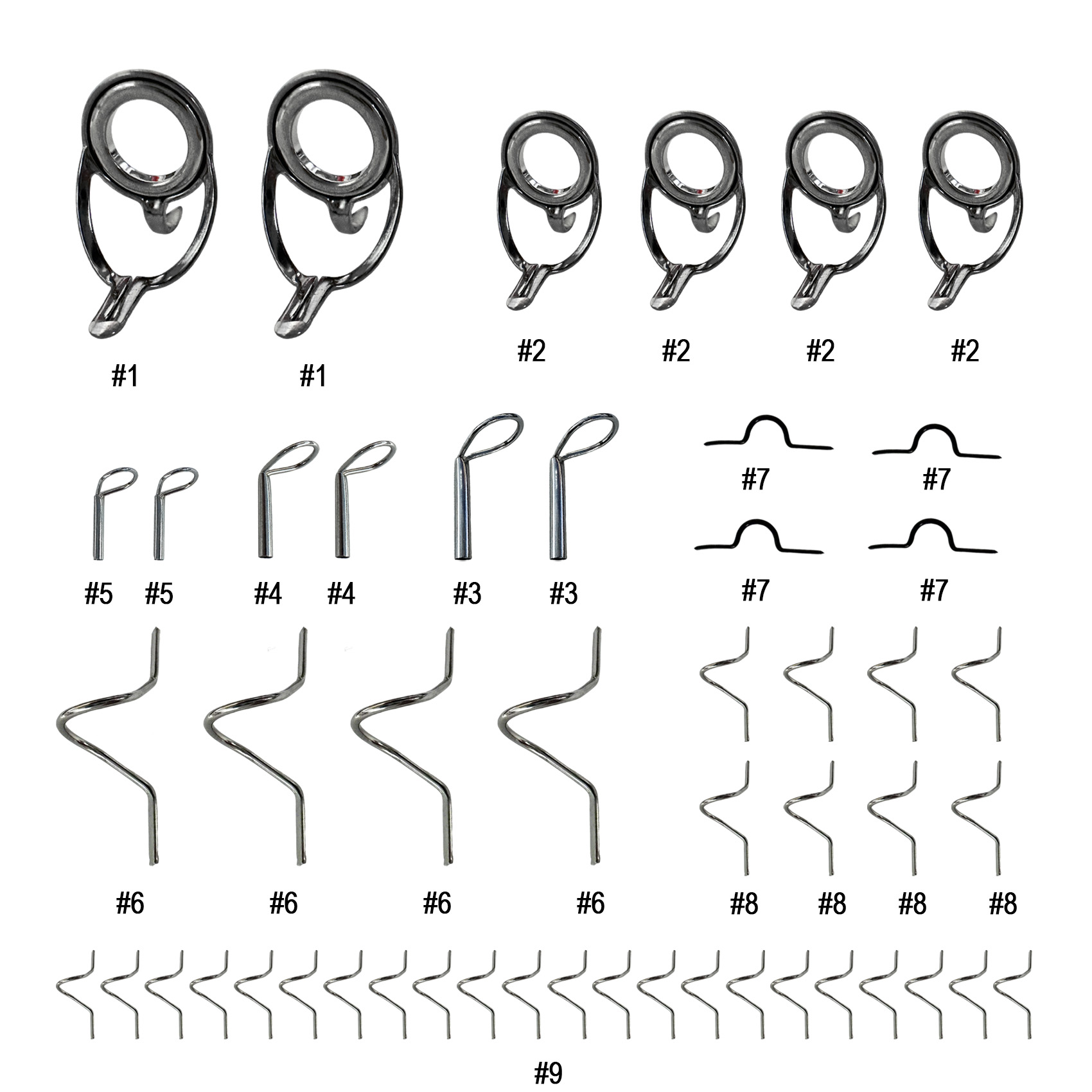 Fishing Rod Guide Repair Kit S - Mesh Coil Strip review and price