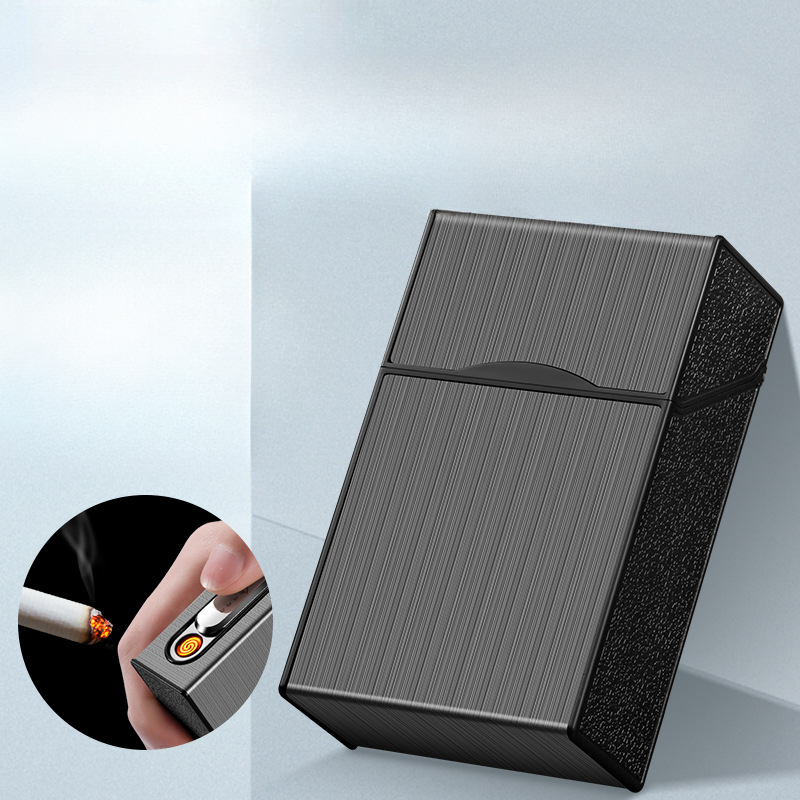 2 In 1 20 Cigarette Case Light - Vape Accessory review and price