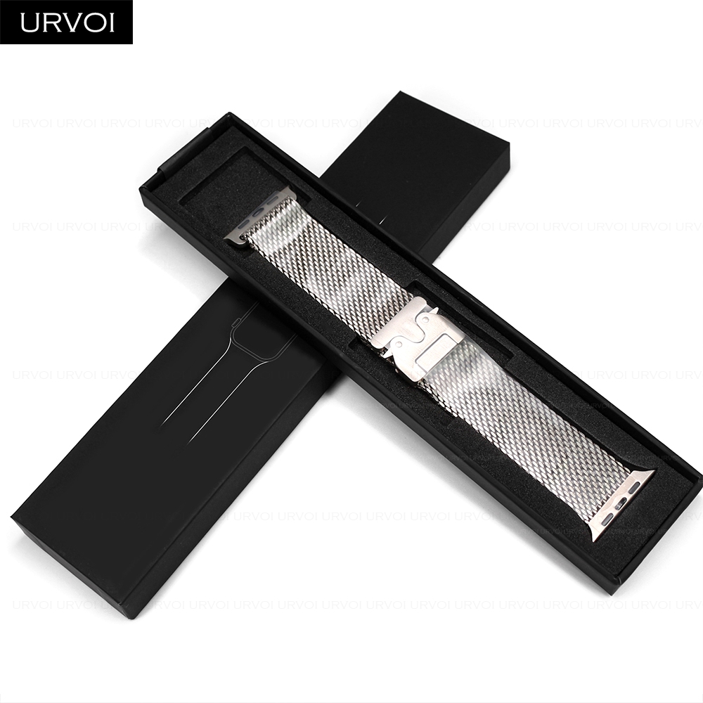 URVOI Titanium Milanese loop f - Mesh Coil Strip review and price
